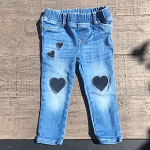 Baby Gap - Heart patched legging